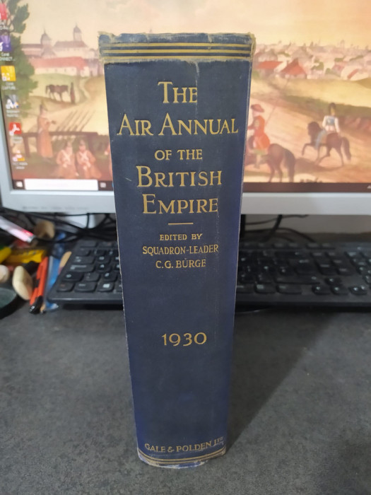 The Air Annual of the British Empire 1930, Aviație, gravuri, hărți, 048