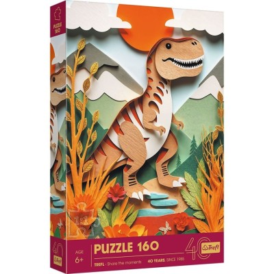 PUZZLE TREFL 160 DINOZAUR foto