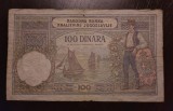 Bancnota Iugoslavia - 100 Dinara 1929