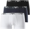Set 3 Boxeri Barbati Emporio Armani, Marimea M, Bumbac/Spandex, Outlet - Confort si Stil