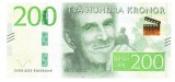 Suedia 200 Kronor 2015 P-72 Seria 050141050