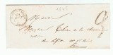 France 1846 Cover TYPE 15 GUIGNES RABUTIN SEINE INFERIEURE to PARIS D.712