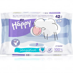 BELLA Baby Happy Sensitive hârtie igienică umedă pentru copii 42 buc