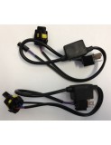 Set cablaje cu relee individuale pentru instalatie H4 Bixenon, Xenon Bright