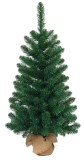 Brad artificial de Craciun Rudolf, aspect natural, baza din iuta, 90 cm
