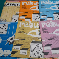 LOT 13 REVISTE REBUS 1981-1982 / NECOMPLETATE *