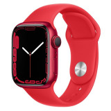 Cumpara ieftin Curea Sport HOCO Compatibila cu Apple Watch 38/40/41mm Silicon flexibil WA01 Crimson Cherry