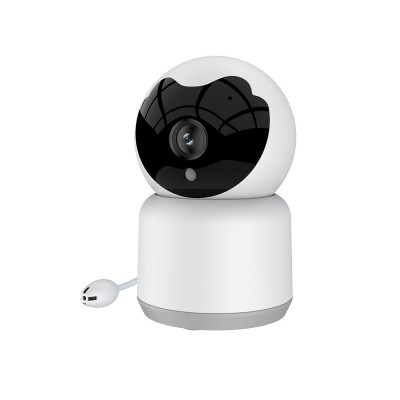 Camera de supraveghere bebelusi Techsuit, Tuya App, alb, Q15A foto