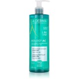 A-Derma Biology AC gel spumant de curatare pentru ten gras și mixt 400 ml