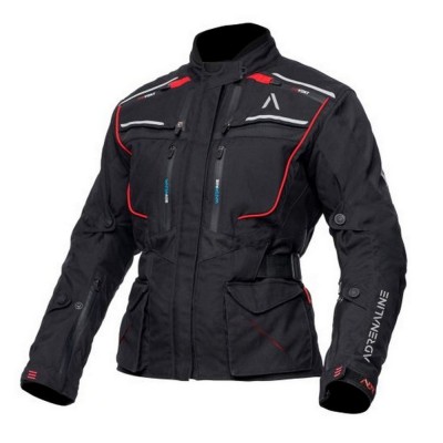 Geaca moto textil dame Adrenaline Orion Lady, negru, marime XS foto