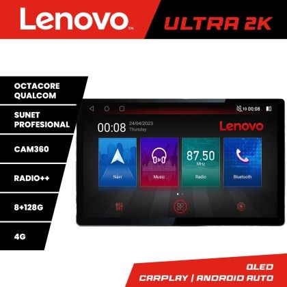 Navigatie Toyota Tundra 2007-2013 ecran 13&quot; 2K 8+128 Android Waze USB Navigatie 4G 360 Toslink Youtu CarStore Technology
