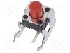 Microintrerupator 6x6x3.5mm, (ON)-OFF, SPST, ALPS - SKHHLWA010