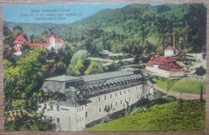 Baile Olanesti-Valcea, Hotel no 1 cu vedere spre Hotelul si Stabilimentul Bailor