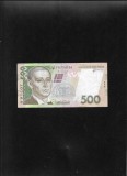 Bancnota Ucraina 500 Hrivna 2011, Seria 6999598, Grivne