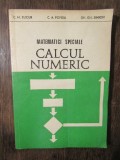 Matematici speciale: Calcul numeric - C.M. Bucur, C.A. Popeea, Gh. Gh. Simion