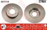 Disc frana FIAT DUCATO caroserie (280) (1982 - 1990) TRW DF1119