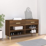 vidaXL Pantofar, stejar maro, 102x35x55 cm, lemn compozit