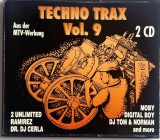 Various &lrm;&ndash; Techno Trax Vol. 9 VG+ / VG+ [ dublu cd ] techno , euro house ZYX, Germania, 1993