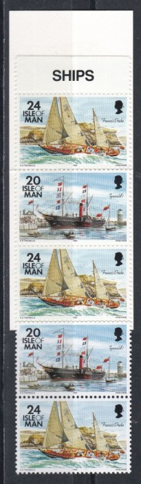 Isle of Man 1993 - Nave, Carnet, MNH