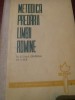 METODICA PREDARII LIMBII ROMANE IN SCOALA GENERALA DE 8 ANI 1954