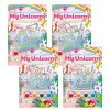 Set Creativ Vitralii Unicorn 4M, Joc Pictura Fereastra, +5 Ani, Model Aleatoriu, 18x28cm