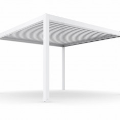 Pergola DELUXE Bioclimatica Led, Pavilion 3x4x2.5metri, Premium, Aluminiu