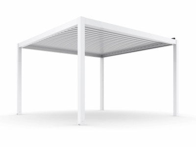 Pergola DELUXE Bioclimatica Motorizata Led, Pavilion 3x4x2.5metri, Premium, Aluminiu foto