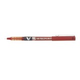 Pachet 12 buc roller v5 hi-tecpoint pilot 0.5 mm varf fin Roller Pilot V5 Hi-Tecpoint 0.5 mm rosu