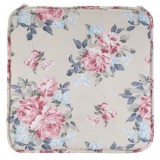 Perna pentru scaun florală de vară bej &ndash; Confort și stil, CMCLASS