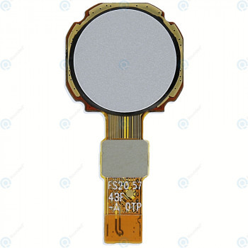 Senzor de amprentă Alcatel Idol 5 (OT-6058D) argintiu AYB0000096C1 foto