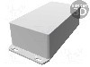 Carcasa aluminiu, 82mmx152mmx51mm, IP65, HAMMOND - 1590WPFLBK