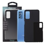 Husa Samsung Galaxy M52 5G Spacer, negru, grosime 2mm, material flexibil silicon + interior cu microfibra &quot;SPPC-SM-GX-M52-SLK&quot;