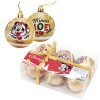 Set 6 Globuri aurii de Craciun Minnie Mouse, Jad