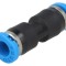 Conector racord push-in polimer 3mm