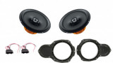 Kit audio VW Passat B6 fata Hertz Dieci DCX 165.3, boxe, inele , mufe adaptoare