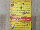 Jocul proverbelor carte joc educativa I. Nicolau anii &#039;80 coop colectia jeco RSR, 1982, Alta editura