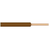 Evotools FY - Conductor electric rigid 1.5 mm 100 m maro