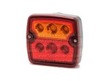 Stop spate lampa Universal, spate, omologare ECE,12/24V, 105x98x30mm, led, fara lumina numar de inmatriculare,, Stanga , Dreapta
