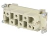 Conector HDC Inserturi Contact Mamă 6P+PE