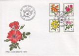 FILATELIE TEMATICA - PLIC ELVETIA TEMATICA FLORA FLORI, Stampilat