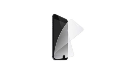 Folie siliconata, aplicare ecran, pentru iPhone 6/7, bulk, Transparenta foto