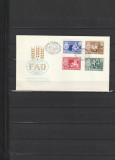 RO - FDC - CAMPANIA MONDIALA IMPOTRIVA FOAMEI ( LP 555 ) 1963 ( 1 DIN 1 )
