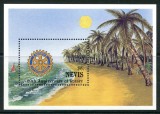 NEVIS 1995 ORGANIZATII MONDIALE ROTARY PALMIERI, Nestampilat