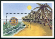 NEVIS 1995 ORGANIZATII MONDIALE ROTARY PALMIERI foto