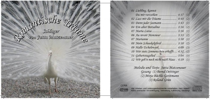 Romantische Tr&auml;ume &ndash; Schlager und Chansons von Jutta Matzenauer