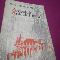 ARDEALULE,ARDEALUL MEU!-NICOLAE M.ISAC AUTOGRAF SI DEDICATIE AUTOR