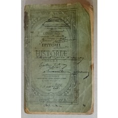 EPITOME HISTORIA SACRAE de LHOMOND , VOCABULARIU DE VORBELE USITATE IN OPERA de G.M. ANTONESCU , 1871