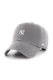 47brand șapcă New York Yankees culoarea gri, cu imprimeu, 47 Brand