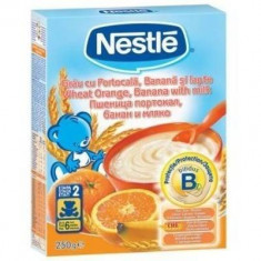 Cereale copii NESTLE Nestle grau portocale banane 250g foto