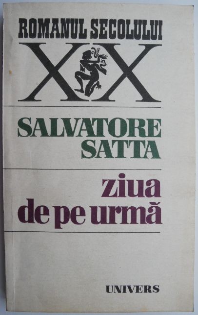 Ziua de pe urma &ndash; Salvatore Satta